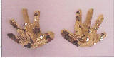 Hand Shaped Sequin Pasties