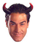 Oversized Devil Horns