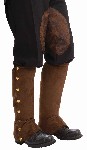 Steampunk Brown Spats