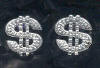 money sign earring