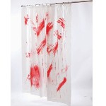 Bloody Shower Curtain