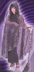 Metallic Spiderweb Cape
