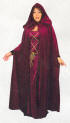 Velvet Hooded Cloak