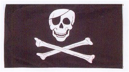 Jolly Roger Cloth Pirate Flag