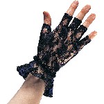 Lace Fingerless Gloces