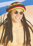 Rasta Tam with Dreadlocks